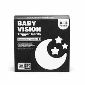 Vision Cards – High-Contrast Baby Visual Stimulation Set (0–36 Months)