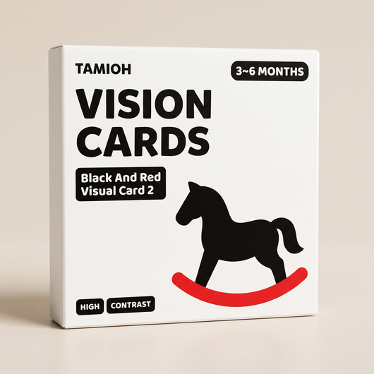 Vision Cards – High-Contrast Baby Visual Stimulation Set (0–36 Months)