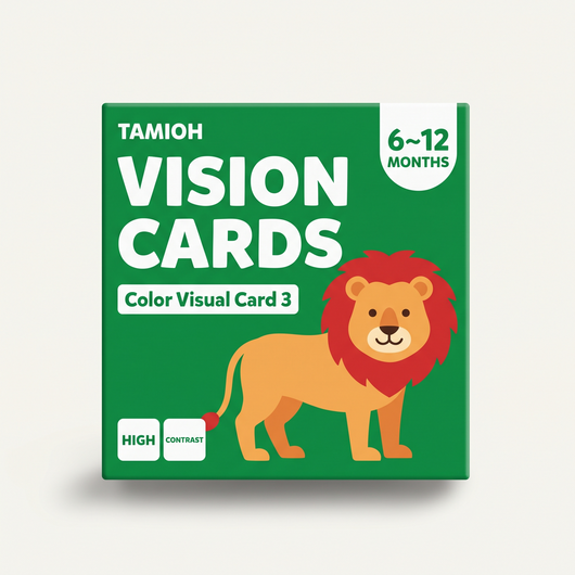 Vision Cards – High-Contrast Baby Visual Stimulation Set (0–36 Months)