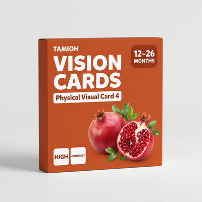 Vision Cards – High-Contrast Baby Visual Stimulation Set (0–36 Months)