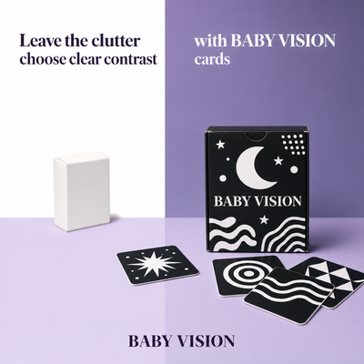 Vision Cards – High-Contrast Baby Visual Stimulation Set (0–36 Months)